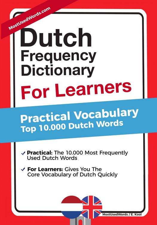 Produktbild: Dutch Frequency Dictionary for Learners - Practical Vocabulary - Top 10.000 Dutch Words