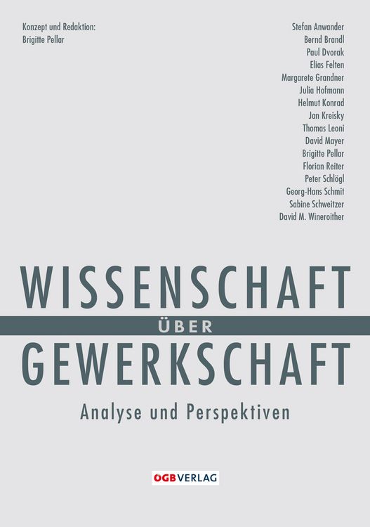 Produktbild: Wissenschaft &uuml;ber Gewerkschaft