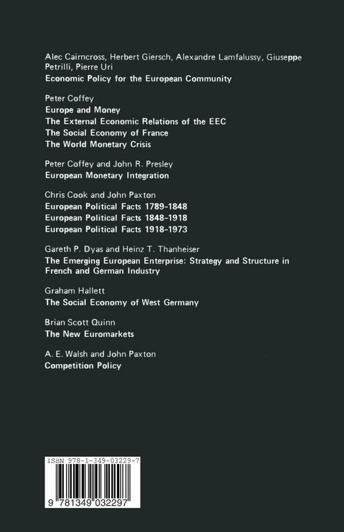 Produktbild: The Spanish Economy, 1959&ndash;1976