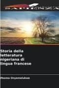 Produktbild: Storia della letteratura nigeriana di lingua francese