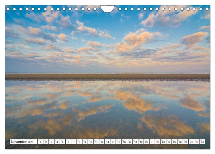 Produktbild: Eiderstedt - Willkommen am Watt (Wandkalender 2026 DIN A4 quer), CALVENDO Monatskalender