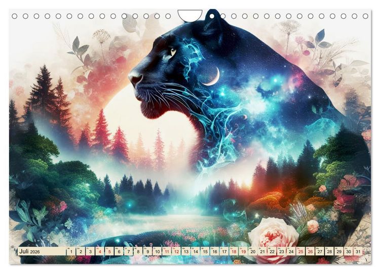 Produktbild: Verborgenes Naturgefl&uuml;ster (Wandkalender 2026 DIN A4 quer), CALVENDO Monatskalender