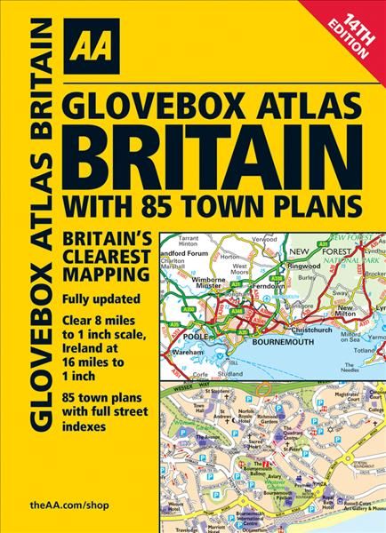 Produktbild: Glovebox Atlas Britain with 85 Town Plans