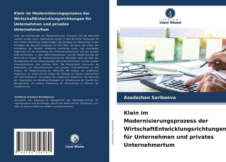 Produktbild: Klein im Modernisierungsprozess der WirtschaftEntwicklungsrichtungen f&uuml;r Unternehmen und privates Unternehmertum
