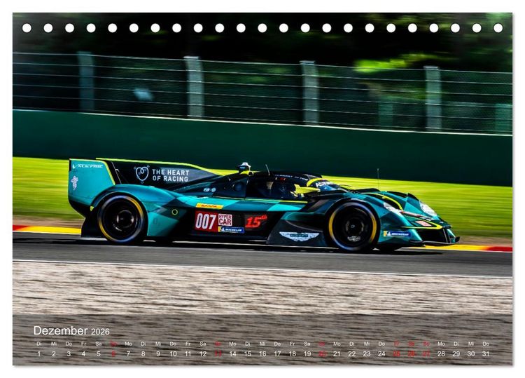 Produktbild: World Endurance Championship (Tischkalender 2026 DIN A5 quer), CALVENDO Monatskalender