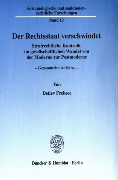 Produktbild: Der Rechtsstaat verschwindet.
