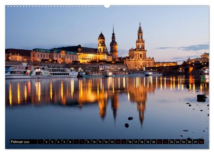 Produktbild: Deutschlands Fl&uuml;sse (Wandkalender 2026 DIN A2 quer), CALVENDO Monatskalender