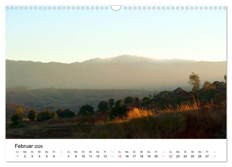 Produktbild: Traumwelt Madagaskar (Wandkalender 2026 DIN A3 quer), CALVENDO Monatskalender