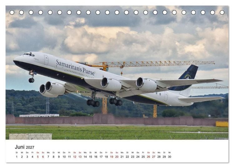 Produktbild: Flugzeuge aller Art (Tischkalender 2027 DIN A5 quer), CALVENDO Monatskalender
