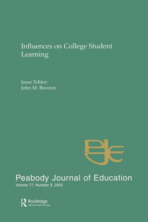 Produktbild: Influences on College Student Learning