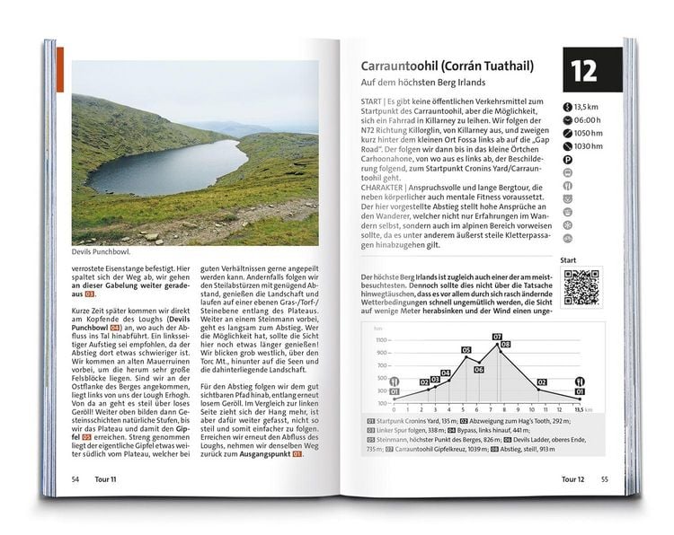 Produktbild: KOMPASS Wanderf&uuml;hrer Irland mit Nordirland, 70 Touren mit Extra-Tourenkarte