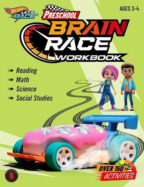Produktbild: Hot Wheels Brain Race Preschool Workbook