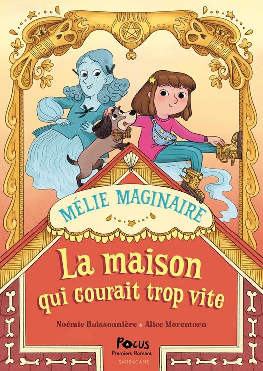 Produktbild: La maison qui courait trop vite. M&eacute;lie Maginaire