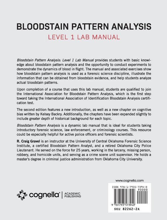 Produktbild: Bloodstain Pattern Analysis