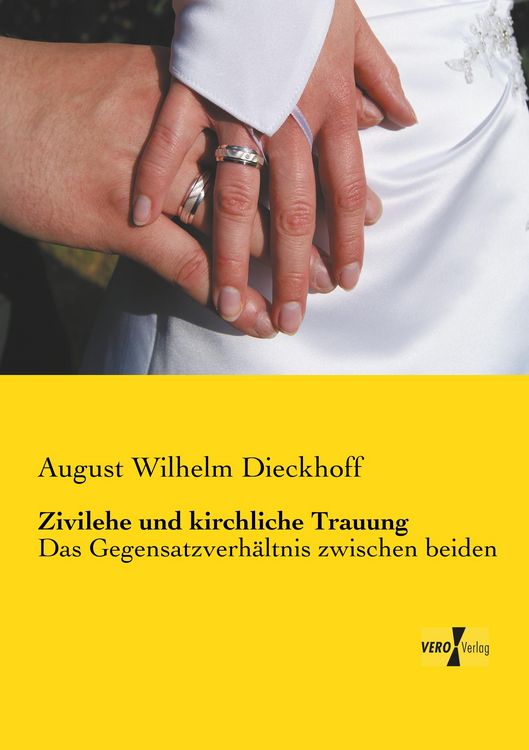 Produktbild: Zivilehe und kirchliche Trauung