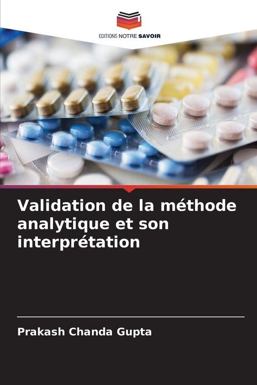 Produktbild: Validation de la m&eacute;thode analytique et son interpr&eacute;tation