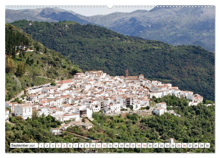 Produktbild: Momente einer Reise - Pueblos Blancos (Wandkalender 2027 DIN A2 quer), CALVENDO Monatskalender