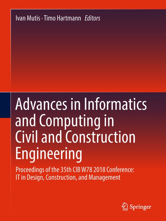 Produktbild: Advances in Informatics and Computing in Civil and Construction Engineering