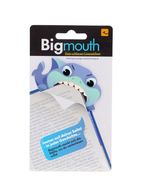 Produktbild: Bigmouth Baby Hai - Dein schlaues Lesezeichen - Mit Magnet