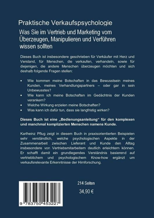 Produktbild: Praktische Verkaufspsychologie