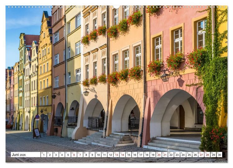 Produktbild: HIRSCHBERG Impressionen aus Jelenia G&oacute;ra und Umgebung (hochwertiger Premium Wandkalender 2026 DIN A2 quer), Kunstdruck in Hochglanz