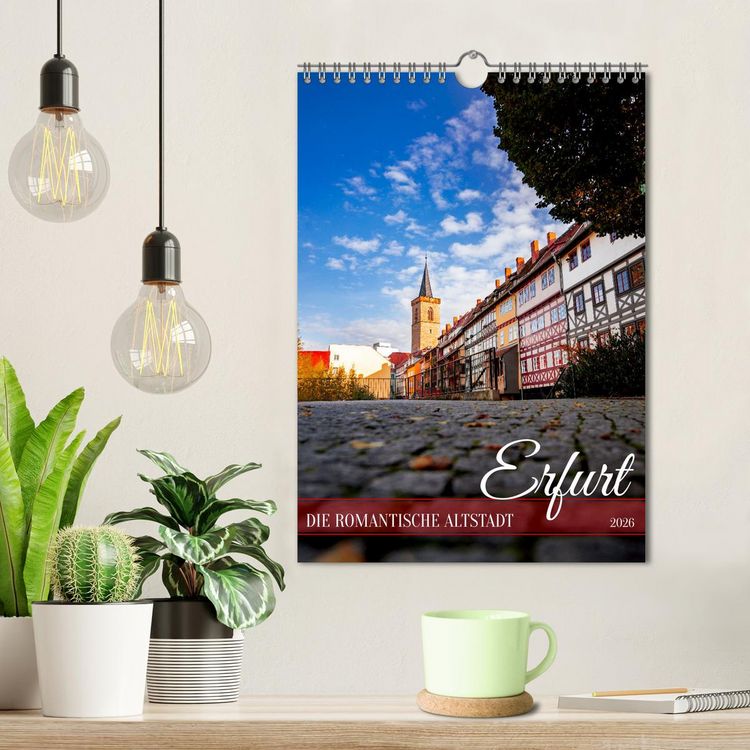 Produktbild: Erfurt - Die romantische Altstadt (Wandkalender 2026 DIN A4 hoch), CALVENDO Monatskalender