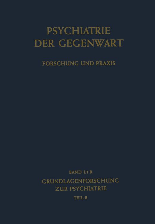 Produktbild: Grundlagenforschung zur Psychiatrie