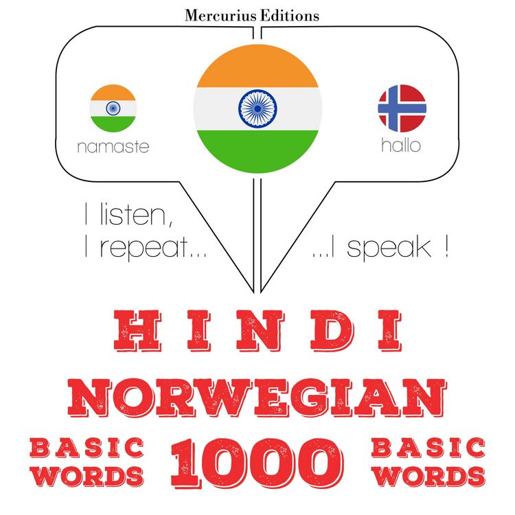 Produktbild: 1000 essential words in Norwegian