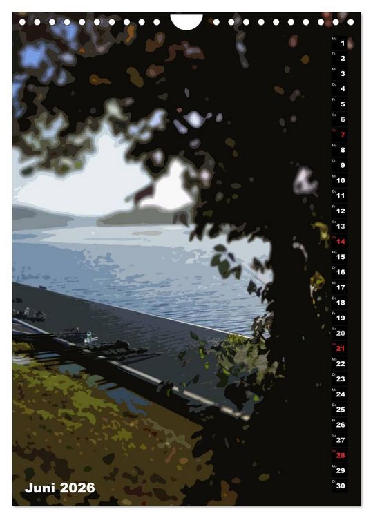 Produktbild: Der Baldeneysee in Essen (Wandkalender 2026 DIN A4 hoch), CALVENDO Monatskalender