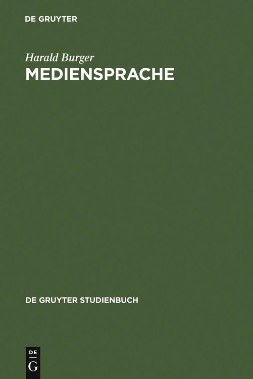 Produktbild: Mediensprache