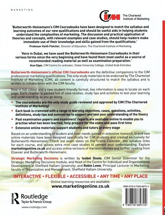 Produktbild: The Official CIM Coursebook