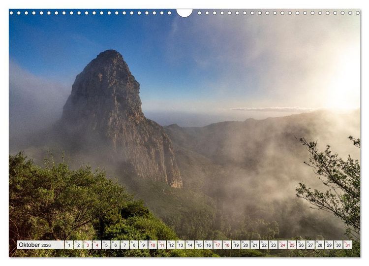 Produktbild: Kanarische Inseln: La Gomera (Wandkalender 2026 DIN A3 quer), CALVENDO Monatskalender