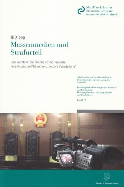 Produktbild: Massenmedien und Strafurteil.