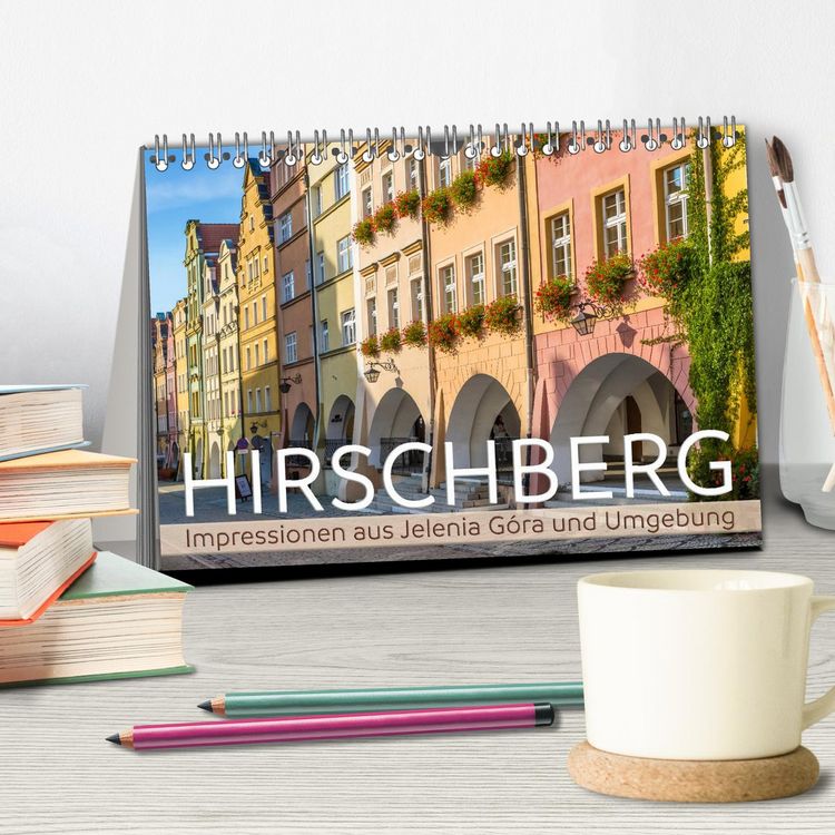 Produktbild: HIRSCHBERG Impressionen aus Jelenia G&oacute;ra und Umgebung (Tischkalender 2026 DIN A5 quer), CALVENDO Monatskalender