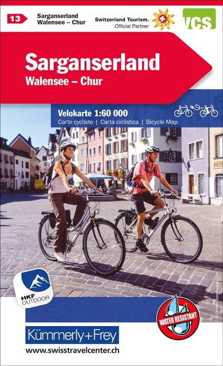 Bild vom Artikel Sarganserland - Walensee - Chur Nr. 13 Velokarte 1:60 000 vom Autor Hallwag Kümmerly+Frey AG
