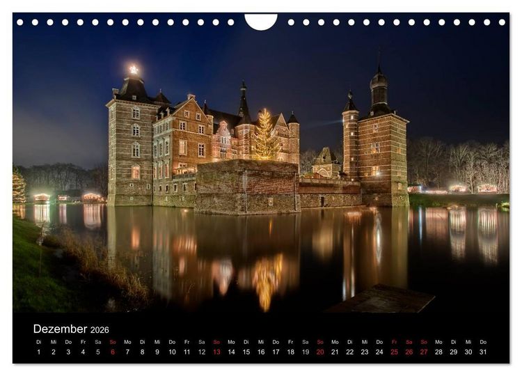 Produktbild: N&auml;chtliche St&auml;dte (Wandkalender 2026 DIN A4 quer), CALVENDO Monatskalender