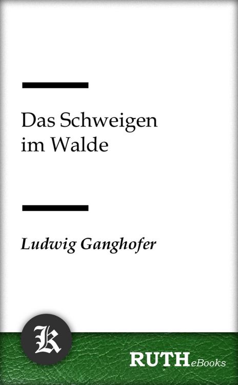 Produktbild: Das Schweigen im Walde
