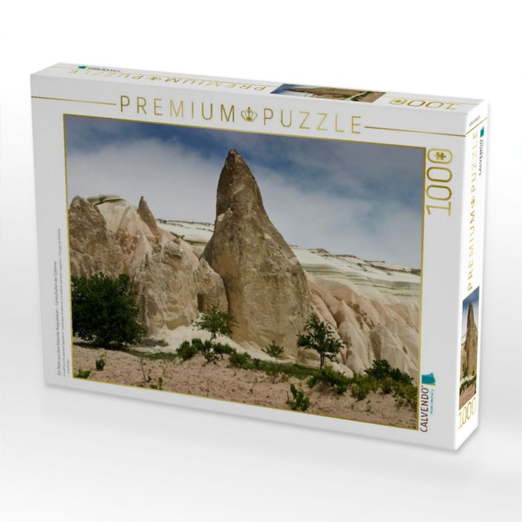 Produktbild: CALVENDO Puzzle Ein Motiv aus dem Kalender Kappadokien - Landschaften der Extreme | 1000 Teile Lege-Gr&ouml;&szlig;e 64x48cm Foto-Puzzle f&uuml;r gl&uuml;ckliche Stunden