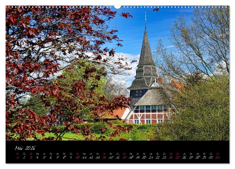 Produktbild: Vier- und Marschlande Hamburgs gr&uuml;ner S&uuml;dosten (hochwertiger Premium Wandkalender 2026 DIN A2 quer), Kunstdruck in Hochglanz