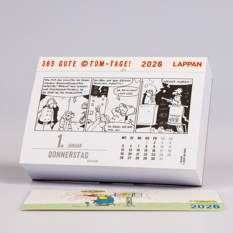 Produktbild: 365 GUTE ©TOM-TAGE! 2026: Tageskalender