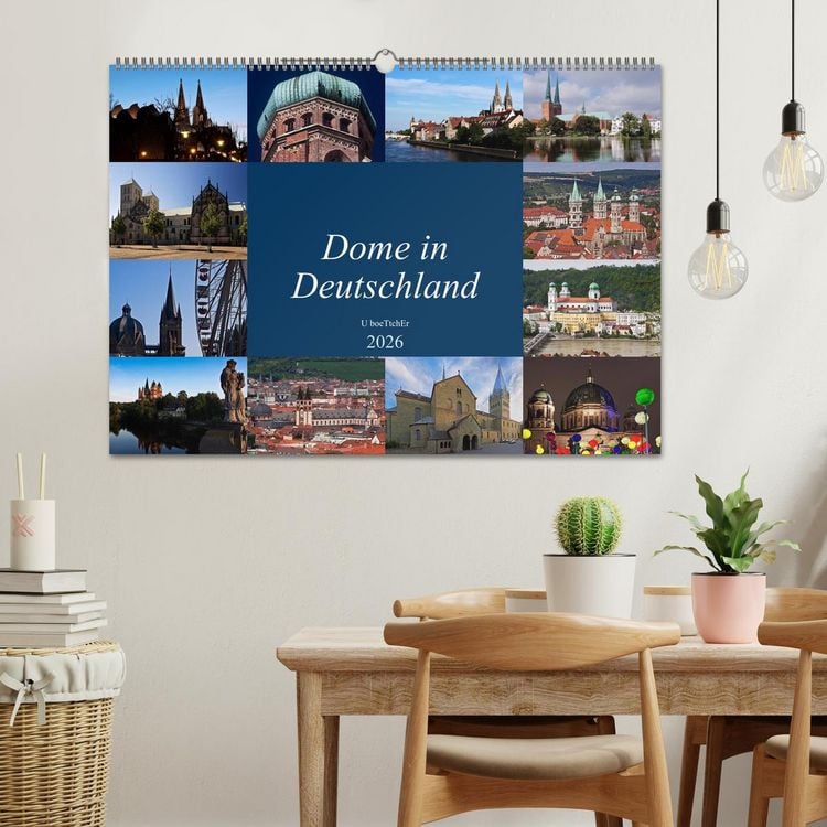 Produktbild: Dome in Deutschland (Wandkalender 2026 DIN A2 quer), CALVENDO Monatskalender