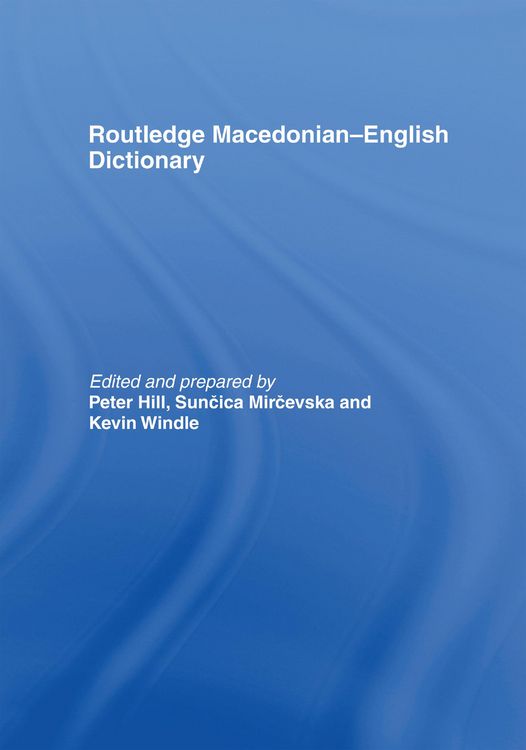 Produktbild: The Routledge Macedonian-English Dictionary