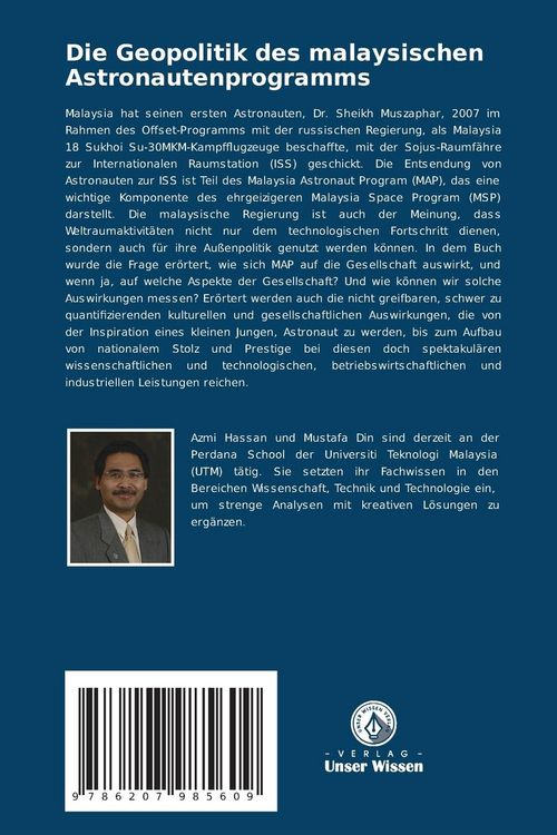 Produktbild: Die Geopolitik des malaysischen Astronautenprogramms