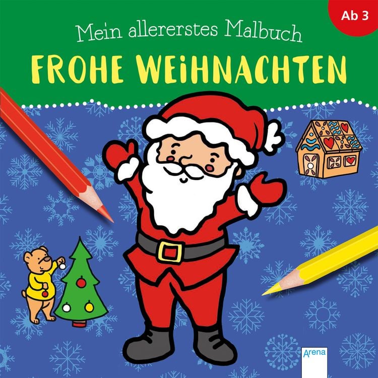 Produktbild: Mein allererstes Malbuch. Frohe Weihnachten