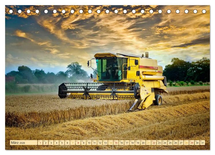 Produktbild: Landwirtschaft - die Zukunft ist digital (Tischkalender 2026 DIN A5 quer), CALVENDO Monatskalender