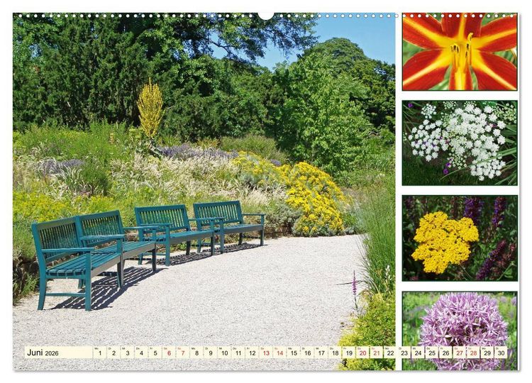 Produktbild: Im Hermannshof - Ein Traumgarten in Weinheim (hochwertiger Premium Wandkalender 2026 DIN A2 quer), Kunstdruck in Hochglanz