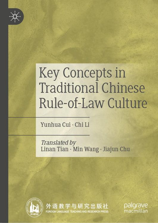 Produktbild: Key Concepts in Traditional Chinese Rule-of-Law Culture