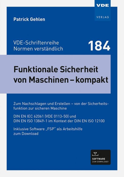 Produktbild: Funktionale Sicherheit von Maschinen &ndash; kompakt
