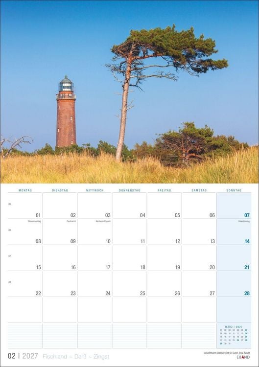 Produktbild: Fischland - Dar&szlig; - Zingst Kalender 2027