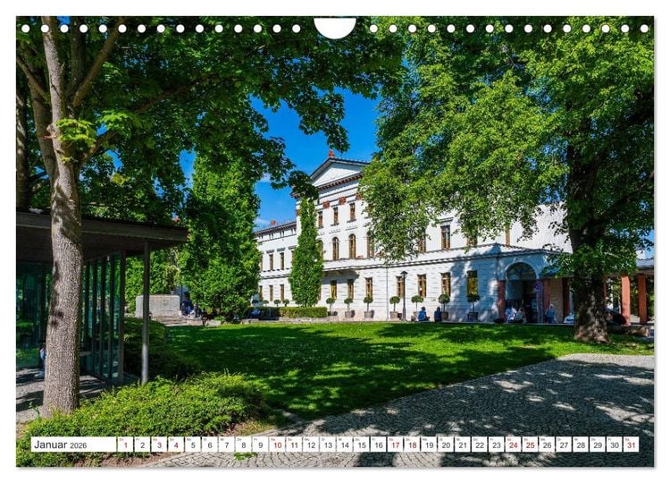 Produktbild: Kulturstadt Weimar - Stadt der Klassiker (Wandkalender 2026 DIN A4 quer), CALVENDO Monatskalender
